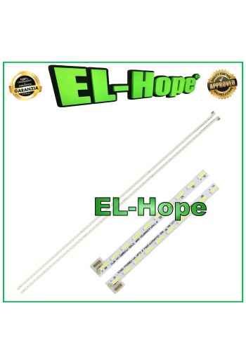 KIT DE 2 BARRES DE 60 RUBAN LED POUR TV HAIER 50 TC500-P1006(L)(R) JLE50A6720-32DL / DR