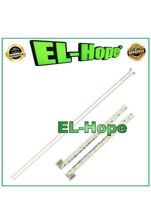 KIT DE 2 BARRES DE 60 RUBAN LED POUR TV HAIER 50 TC500-P1006(L)(R) JLE50A6720-32DL / DR