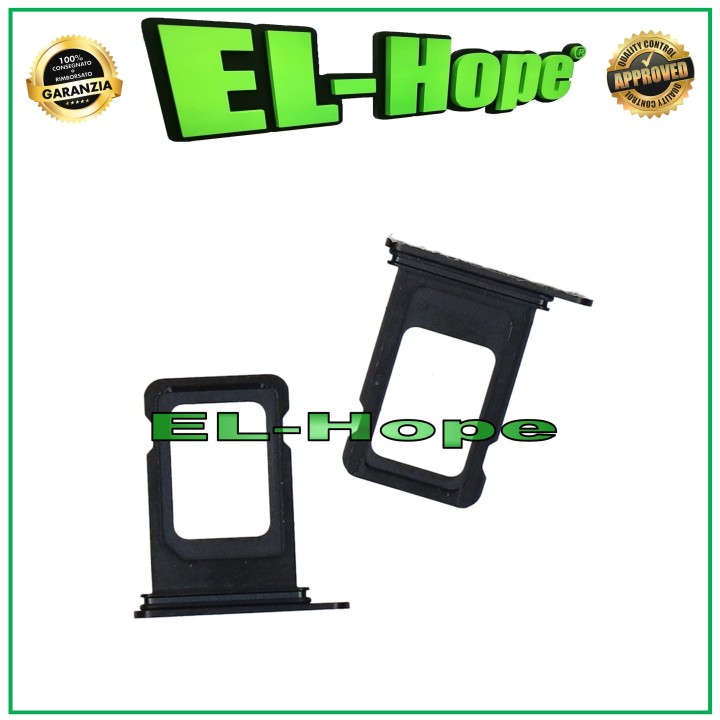 Compartiment pour carte nano SIM pour iPhone 14 Pro Max Noir