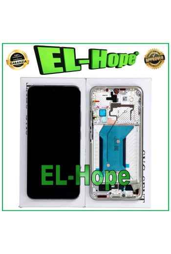 ÉCRAN LCD TACTILE SERVICE ORIGINAL 100% XIAOMI 14 5G 2023 CADRE BLANC BLANC