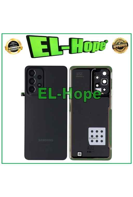 Cache batterie arrie're noir d origine pour Samsung Galaxy A33 5G SM-A336B