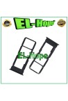 Compartiment pour carte nano SIM et micro SD pour VIVO Y21 V2111/Y21S V2110, noir