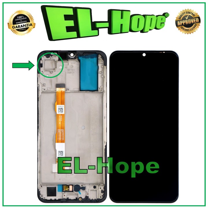 Écran LCD + châssis pour VIVO Y21s V2110 Écran tactile en verre assemble'