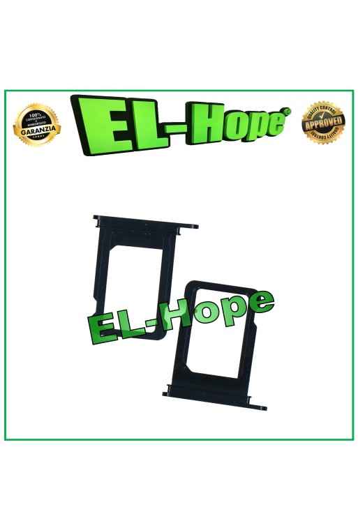 Compartiment pour carte SIM et lecteur de carte pour Apple iPhone 13 Mini Noir