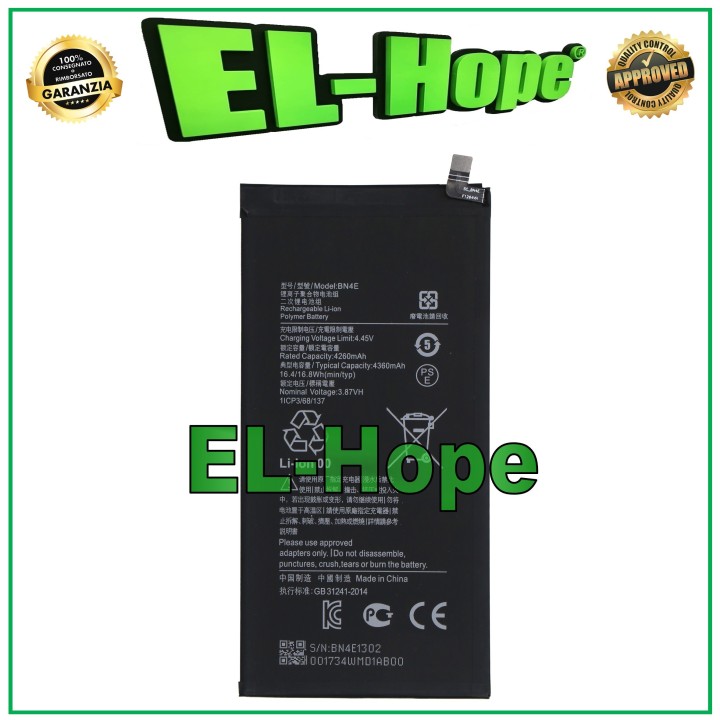 Batterie BN4E pour Xiaomi Mi Pad 5 21051182G 21051182C 4360 mAh, e'quivalente a' l originale