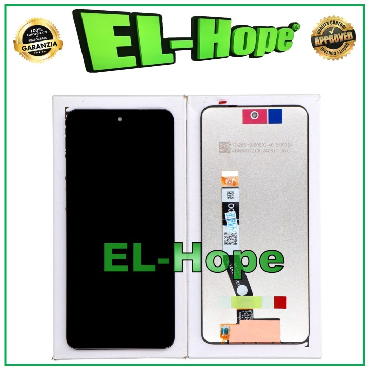 Écran LCD + e'cran tactile e'quivalent a' l original Motorola Moto G32 XT2235 Noir