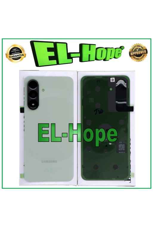 Coque arrie're de batterie verte d origine pour Samsung Galaxy A56 SM-A566B