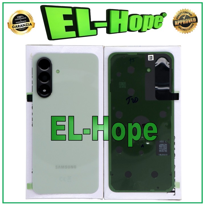 Coque arrie're de batterie verte d origine pour Samsung Galaxy A56 SM-A566B