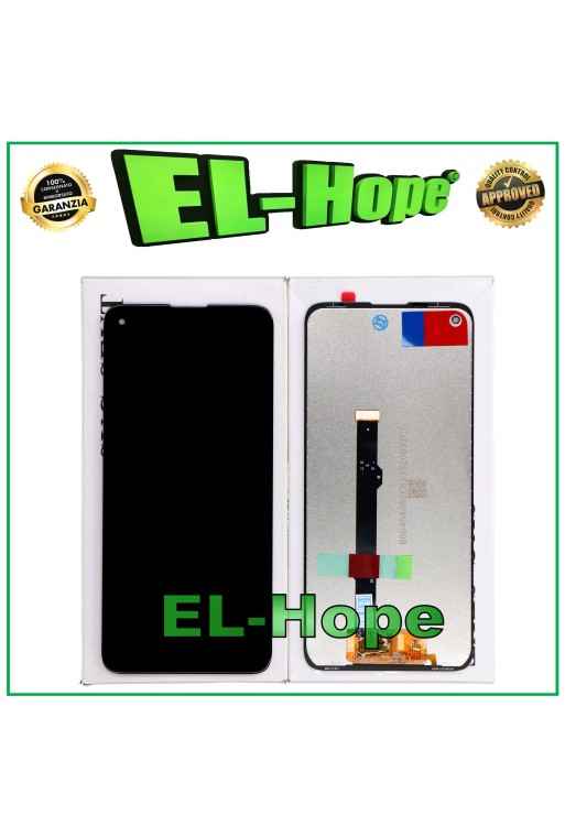 Écran LCD + e'cran tactile e'quivalent a' l original pour Motorola Moto G8 XT2045 Noir