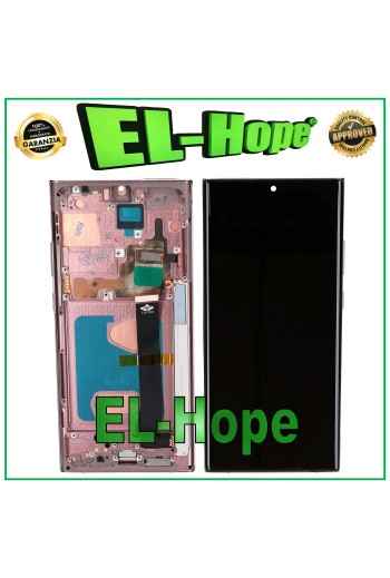 Cadre TFT + e'cran tactile LCD pour Samsung Galaxy Note 20 Ultra N985 N986 Bronze