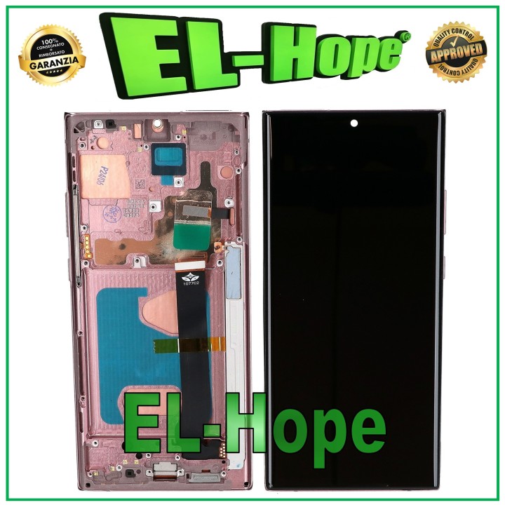 Cadre TFT + e'cran tactile LCD pour Samsung Galaxy Note 20 Ultra N985 N986 Bronze