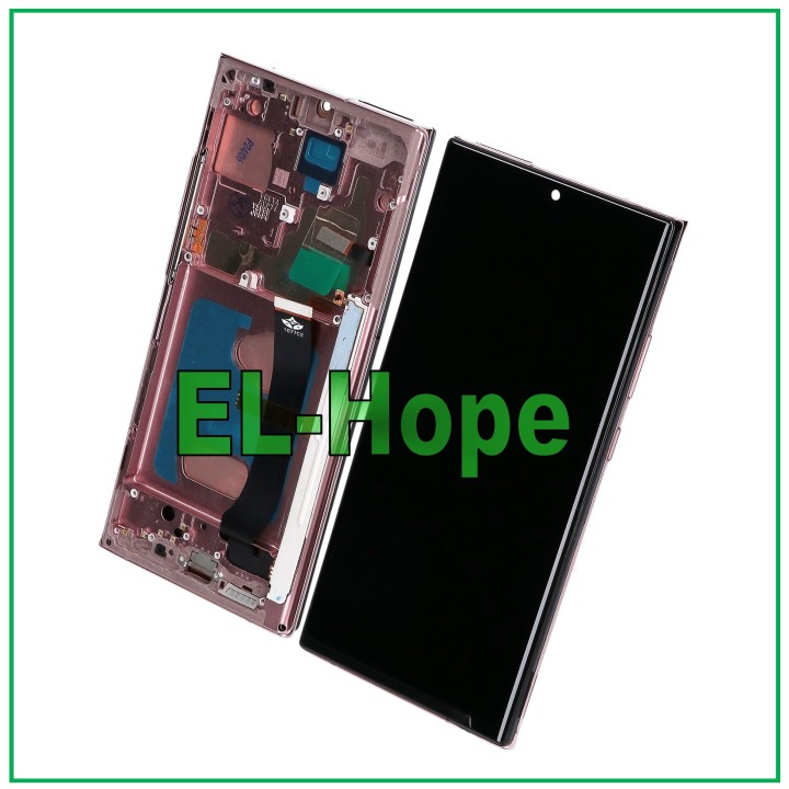 Cadre TFT + e'cran tactile LCD pour Samsung Galaxy Note 20 Ultra N985 N986 Bronze
