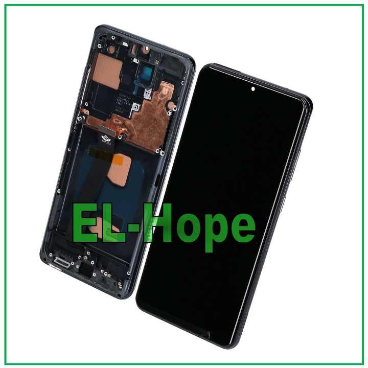 Écran TFT + e'cran tactile pour Samsung Galaxy S20 Ultra SM-G988 Noir