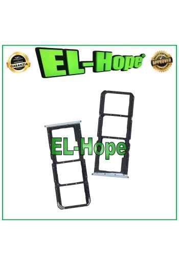 Compartiment pour carte SIM et carte micro SD pour Oppo Realme Narzo 30A RMX2156 Blanc