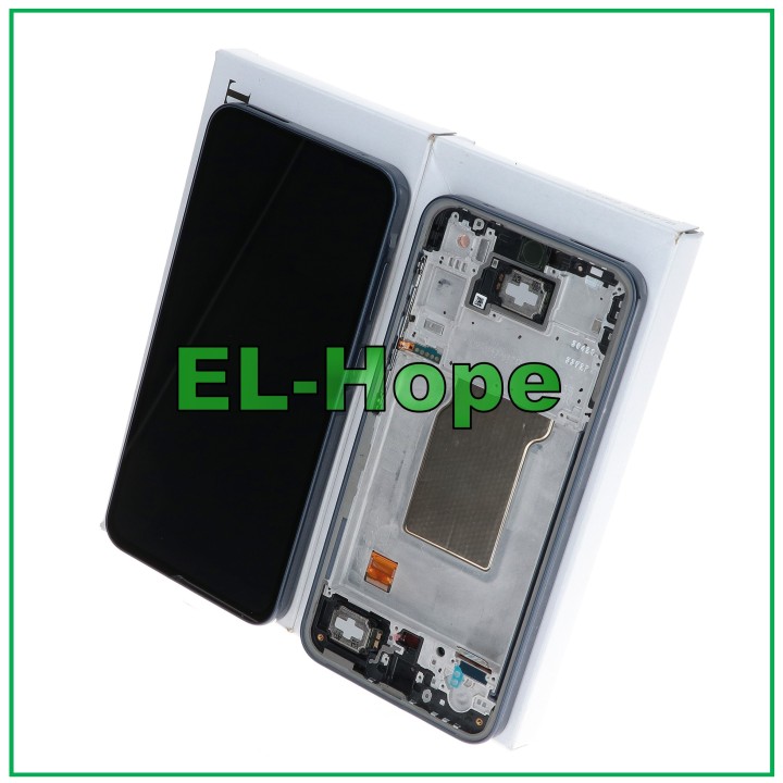 Cadre d e'cran LCD d origine pour Samsung A35 5G SM-A356 tactile bleu marine et noir GH82-34221A