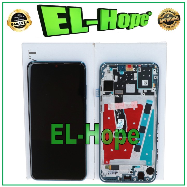 Écran tactile 48 MP d origine pour Huawei P30 Lite Mar-LX1M (e'cran tactile bleu)