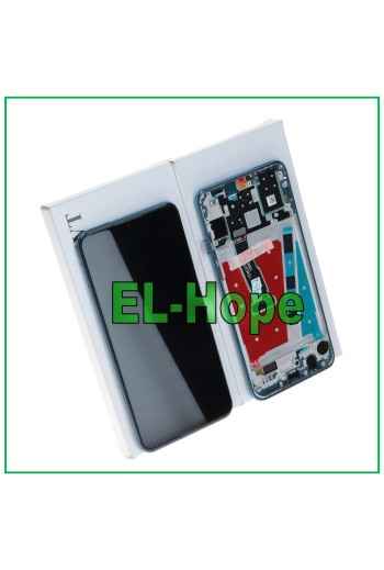 Écran tactile 48 MP d origine pour Huawei P30 Lite Mar-LX1M (e'cran tactile bleu)