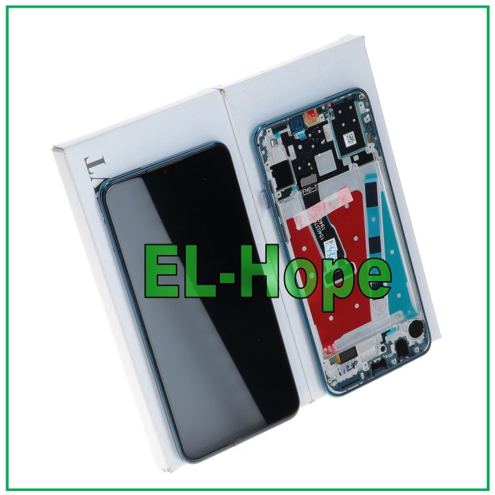 Écran tactile 48 MP d origine pour Huawei P30 Lite Mar-LX1M (e'cran tactile bleu)