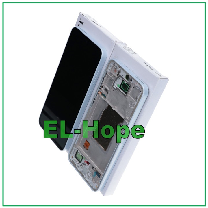 Écran LCD d origine avec cadre pour Samsung A35 5G SM-A356 tactile bleu glacier GH82-34221B