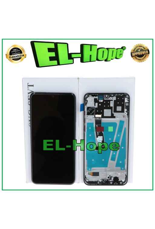 Écran tactile + cadre, service d origine Huawei P30 Lite Mar-LX1M, 48 MP, noir