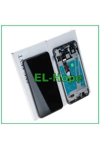 Écran tactile + cadre, service d origine Huawei P30 Lite Mar-LX1M, 48 MP, noir