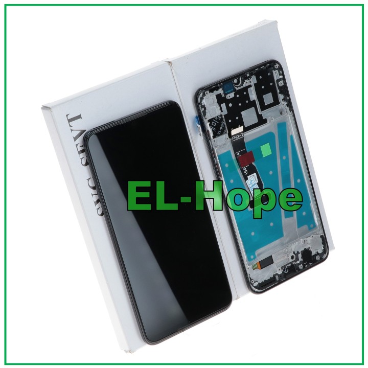 Écran tactile + cadre, service d origine Huawei P30 Lite Mar-LX1M, 48 MP, noir