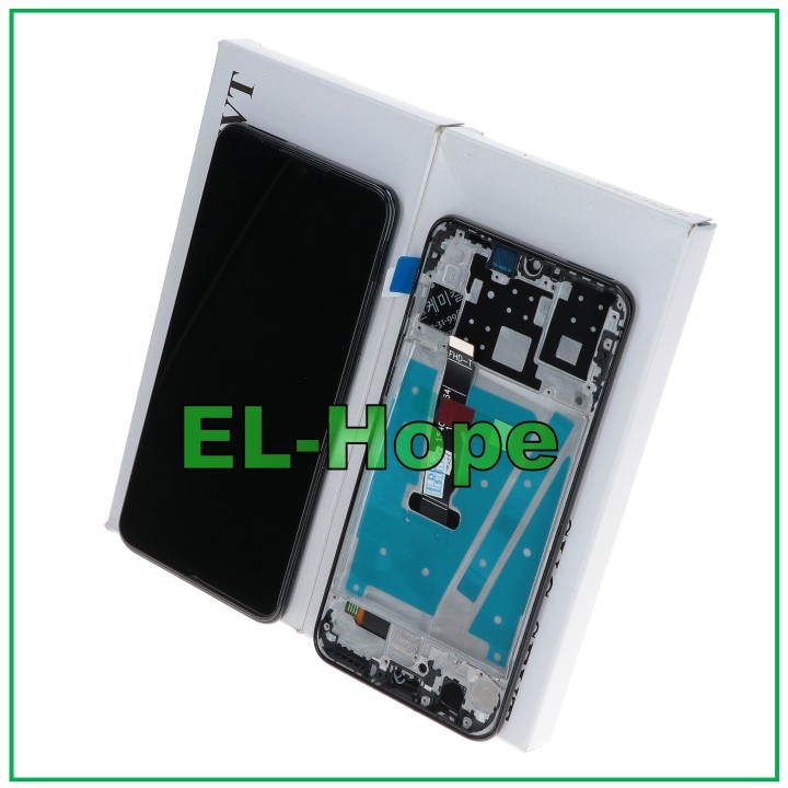 Écran tactile + cadre, service d origine Huawei P30 Lite Mar-LX1M, 48 MP, noir