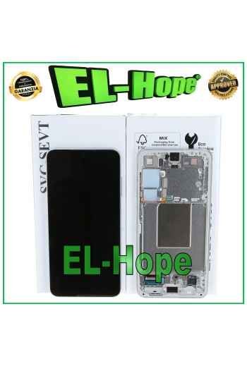 ÉCRAN TACTILE + LCD ORIGINAL SAMSUNG GALAXY S24 5G 2024 SM-S921 GRIS MARBRE
