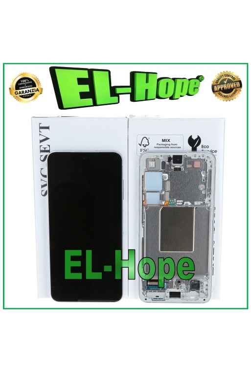ÉCRAN TACTILE + LCD ORIGINAL SAMSUNG GALAXY S24 5G 2024 SM-S921 GRIS MARBRE