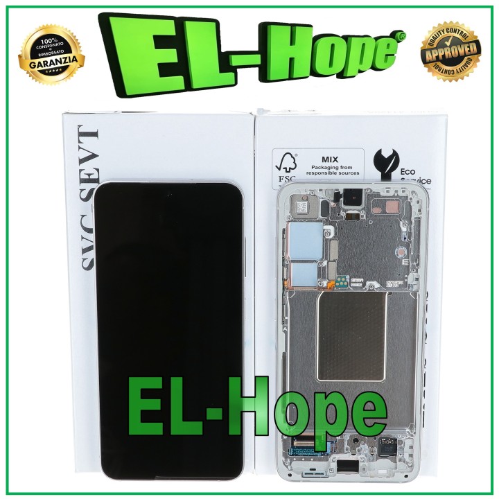 Écran tactile LCD d origine pour Samsung S24 5G SM-S921 Gris marbre' GH82-33287B