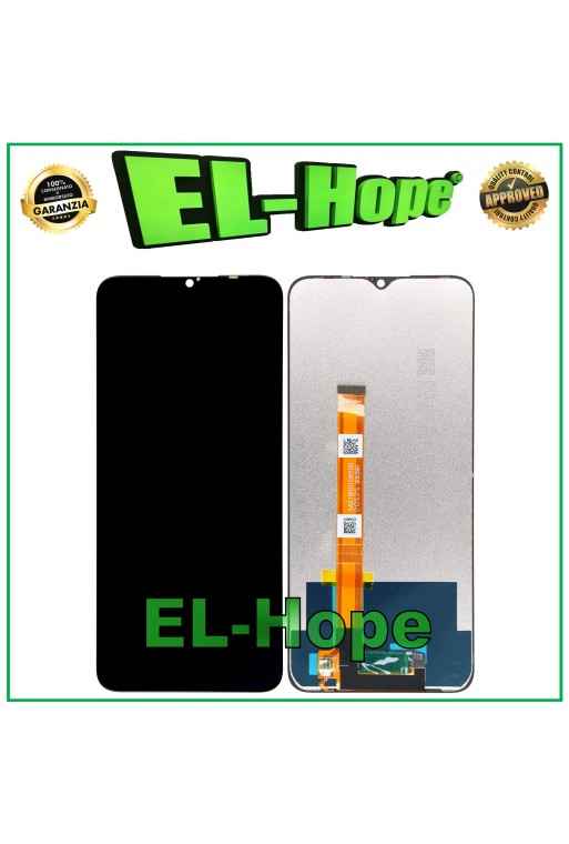 Écran LCD tactile assemble' noir pour Oppo A55S 5G (CPH2309)
