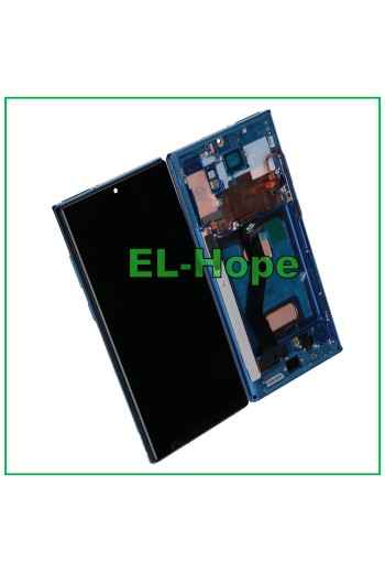 Cadre TFT + e'cran tactile LCD pour Samsung Galaxy Note 10 Plus SM-N975/N976, bleu