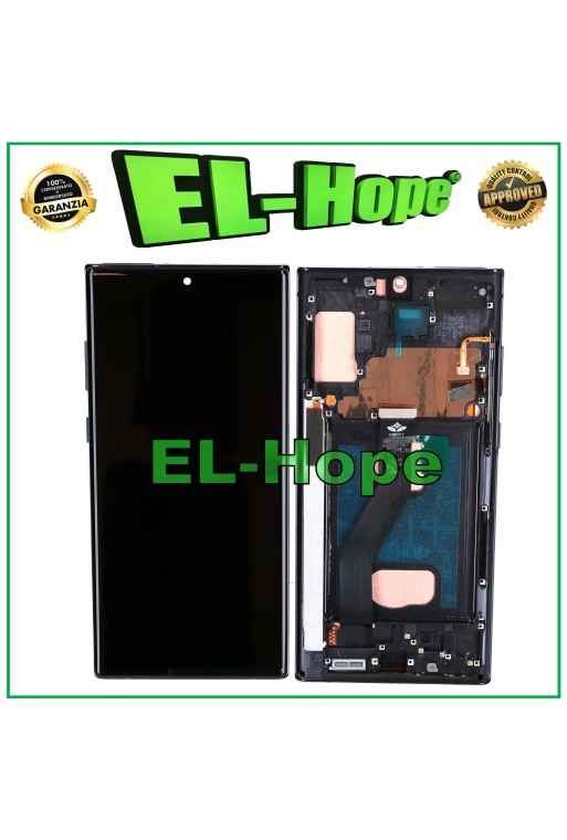 Cadre TFT + e'cran tactile LCD pour Samsung Galaxy Note 10 Plus SM-N975/N976, noir