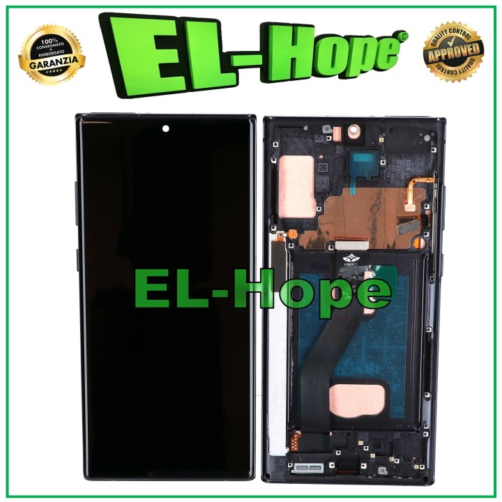 Cadre TFT + e'cran tactile LCD pour Samsung Galaxy Note 10 Plus SM-N975/N976, noir