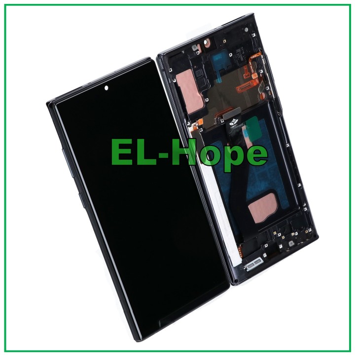 Cadre TFT + e'cran tactile LCD pour Samsung Galaxy Note 10 Plus SM-N975/N976, noir