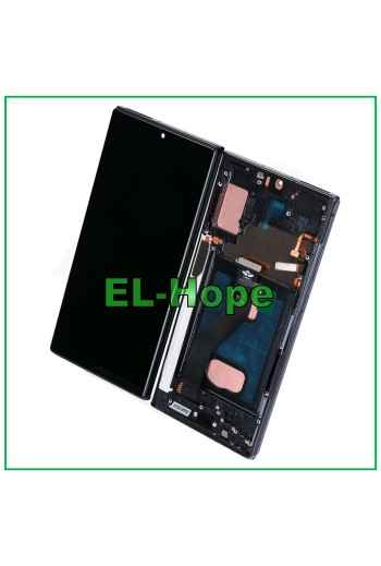 Cadre TFT + e'cran tactile LCD pour Samsung Galaxy Note 10 Plus SM-N975/N976, noir