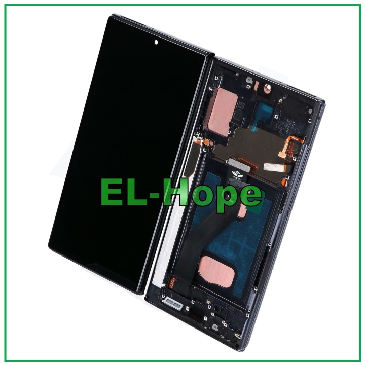 Cadre TFT + e'cran tactile LCD pour Samsung Galaxy Note 10 Plus SM-N975/N976, noir