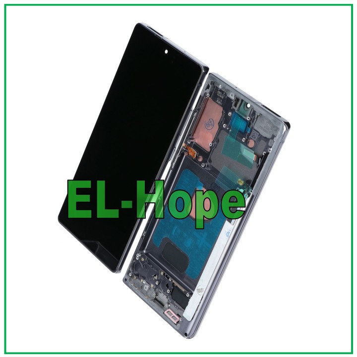 Écran tactile LCD OLED pour Samsung Galaxy Note 20 SM-N980/N981, gris