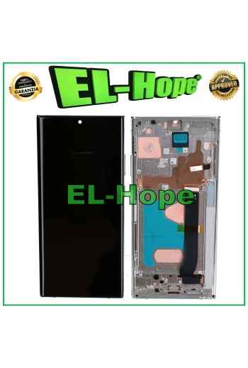 Cadre TFT + e'cran tactile LCD pour Samsung Galaxy Note 20 Ultra N985 N986 Blanc