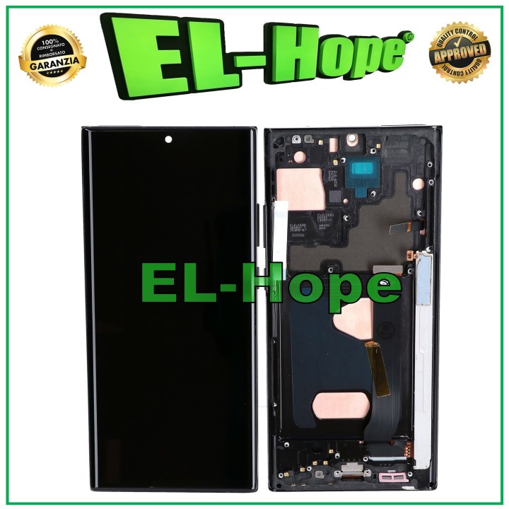 Cadre TFT + e'cran tactile LCD pour Samsung Galaxy Note 20 Ultra N985 N986 Noir