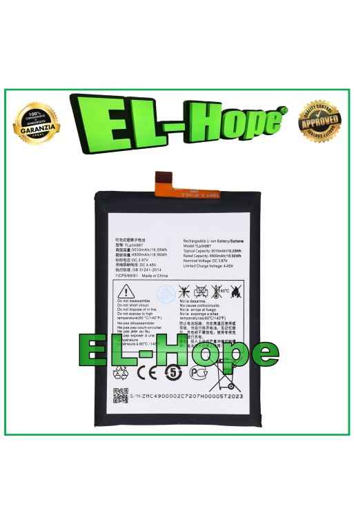 Batterie TLP049B7 pour TCL 30 PLUS T676 5010 mAh, qualite' e'quivalente a' l original