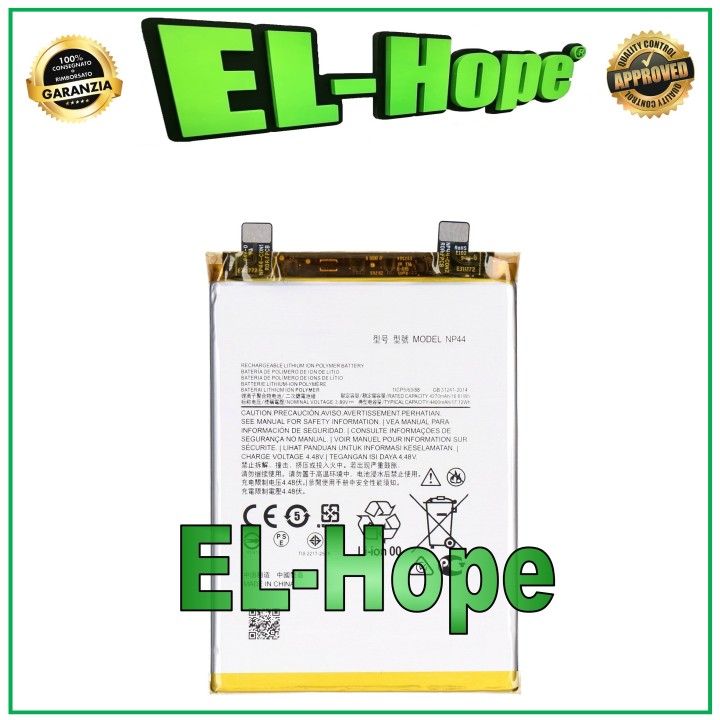 Batterie NP44 pour Motorola Edge 40/Edge 30 Fusion XT2303-2, identique a' l original