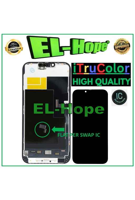 Écran LCD OLED souple iTruColor pour Apple iPhone 13 Pro Max avec e'cran tactile en verre