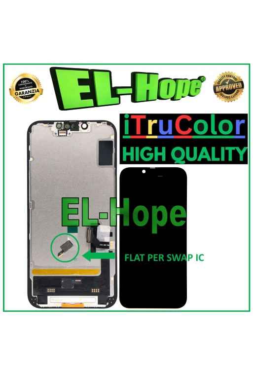 Écran LCD OLED rigide iTruColor de qualite' supe'rieure pour Apple iPhone 14 avec e'cran tactile