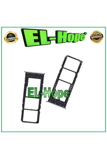 Compartiment pour carte SIM et micro SD pour Motorola Moto E22/E22i XT2239 Blanc