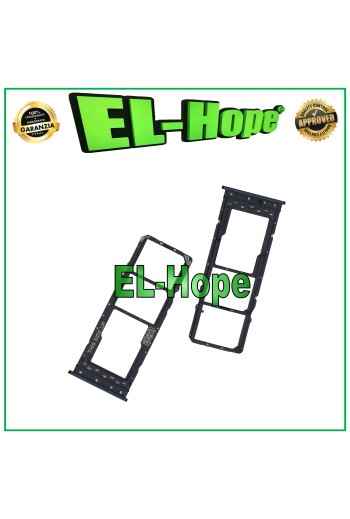 Compartiment pour carte SIM et micro SD pour Motorola Moto E22/E22i XT2239, noir
