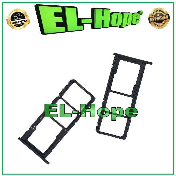 Compartiment pour chariot pour carte nano SIM et SD pour Huawei Honor 8A JAT-LX1 LX2 LX3 L29 Noir