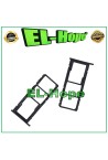 Compartiment pour chariot pour carte nano SIM et SD pour Huawei Honor 8A JAT-LX1 LX2 LX3 L29 Noir