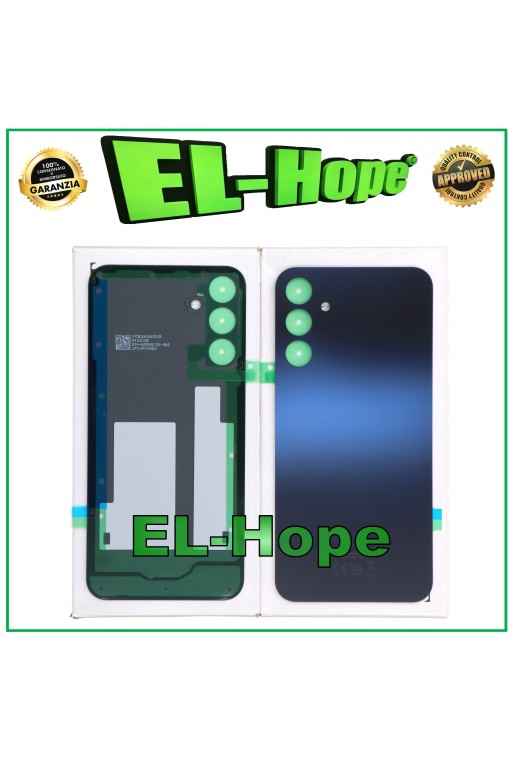 Cache batterie arrie're bleu nuit d origine pour Samsung Galaxy A15 5G SM-A156B