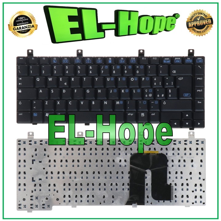 Clavier italien pour ordinateur portable HP Pavilion DV 4000, 4100, 4200, 4300, 4400, noir